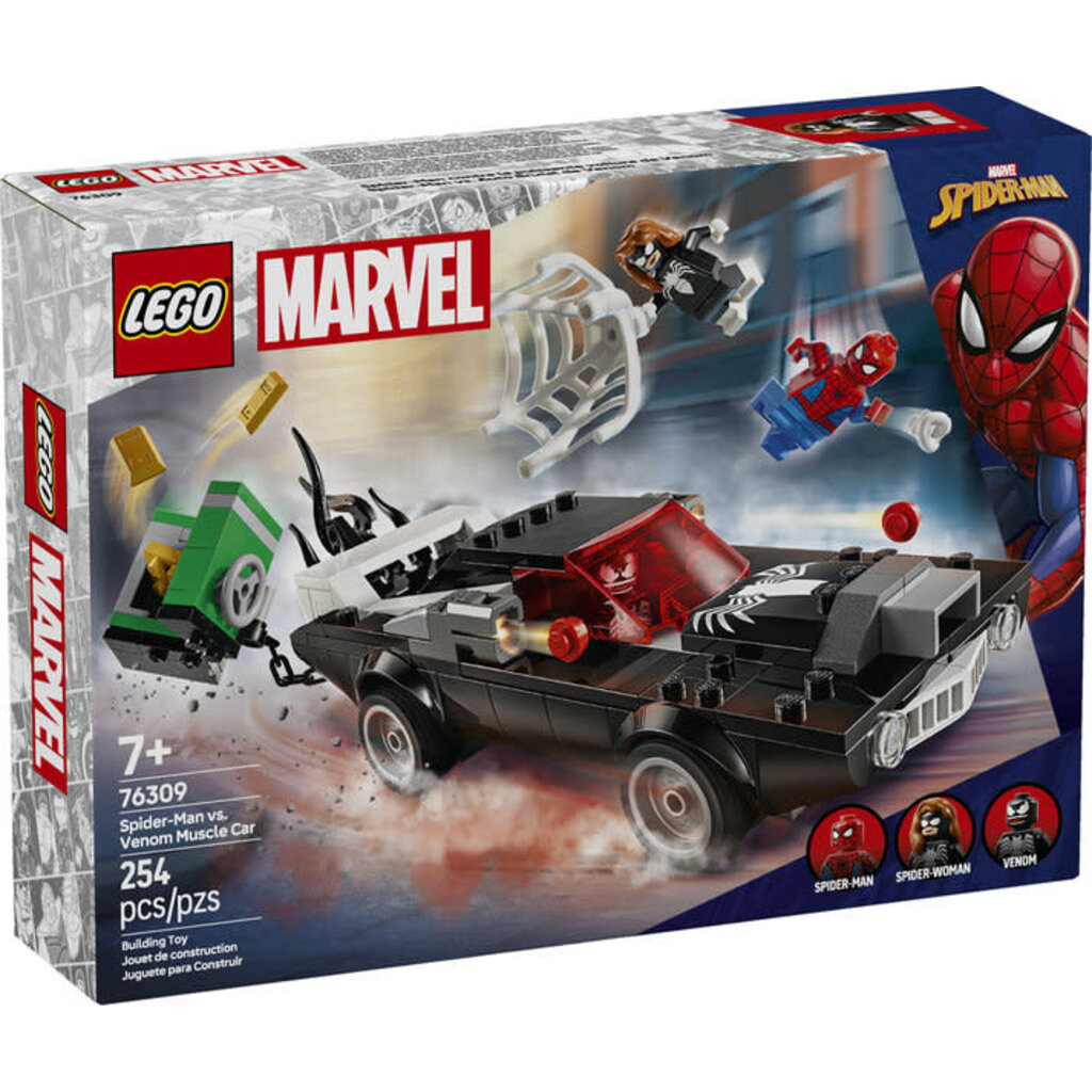 LEGO SPIDER-MAN VS. VENOM MUSCLE CAR