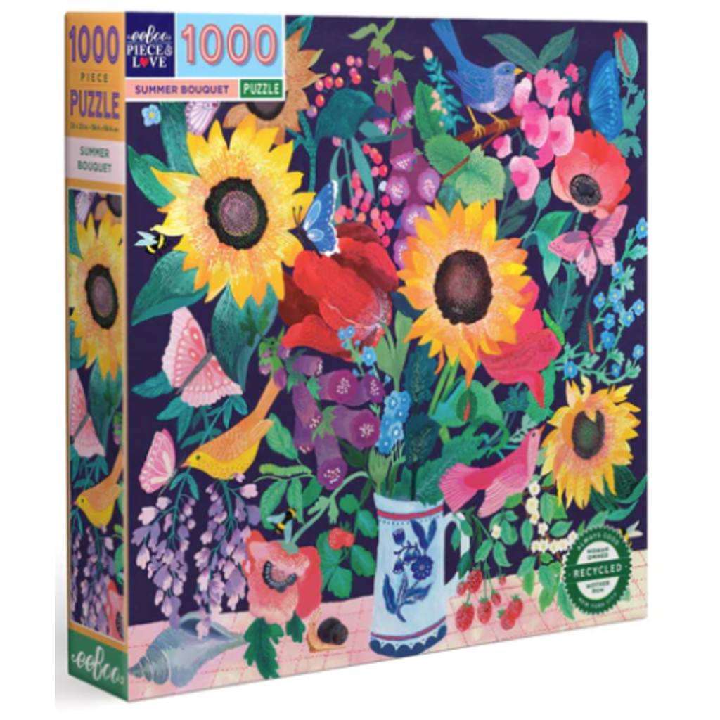 EEBOO SUMMER BOUQUET 1000 PC PUZZLE
