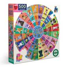 EEBOO DOGS OF THE WORLD 500 PC PUZZLE