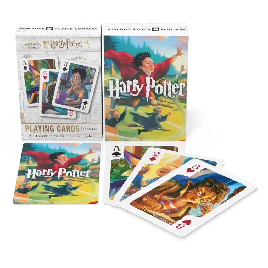 NEW YORK PUZZLE CO HARRY POTTER CHARACTER PLAYING CARDS