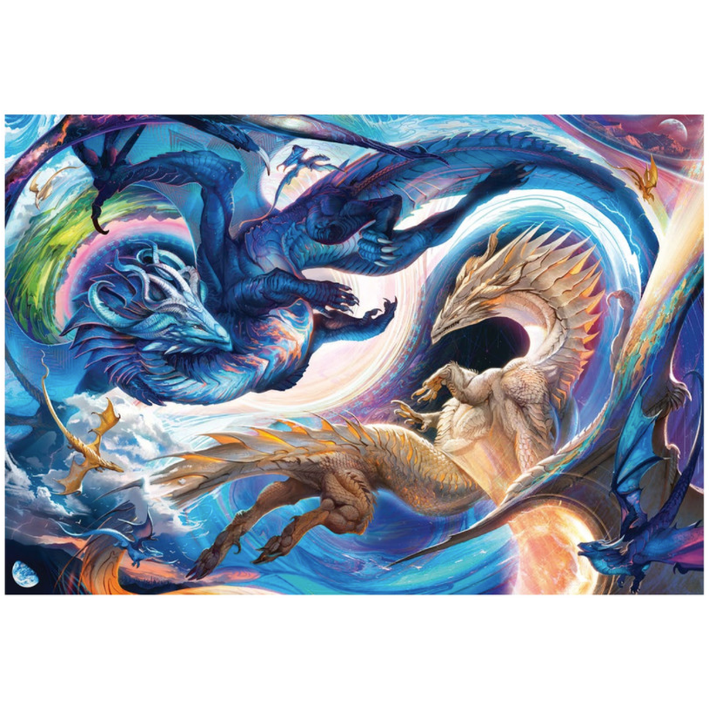 RAVENSBURGER USA DRAGON DAY AND NIGHT 5000 PC PUZZLE**