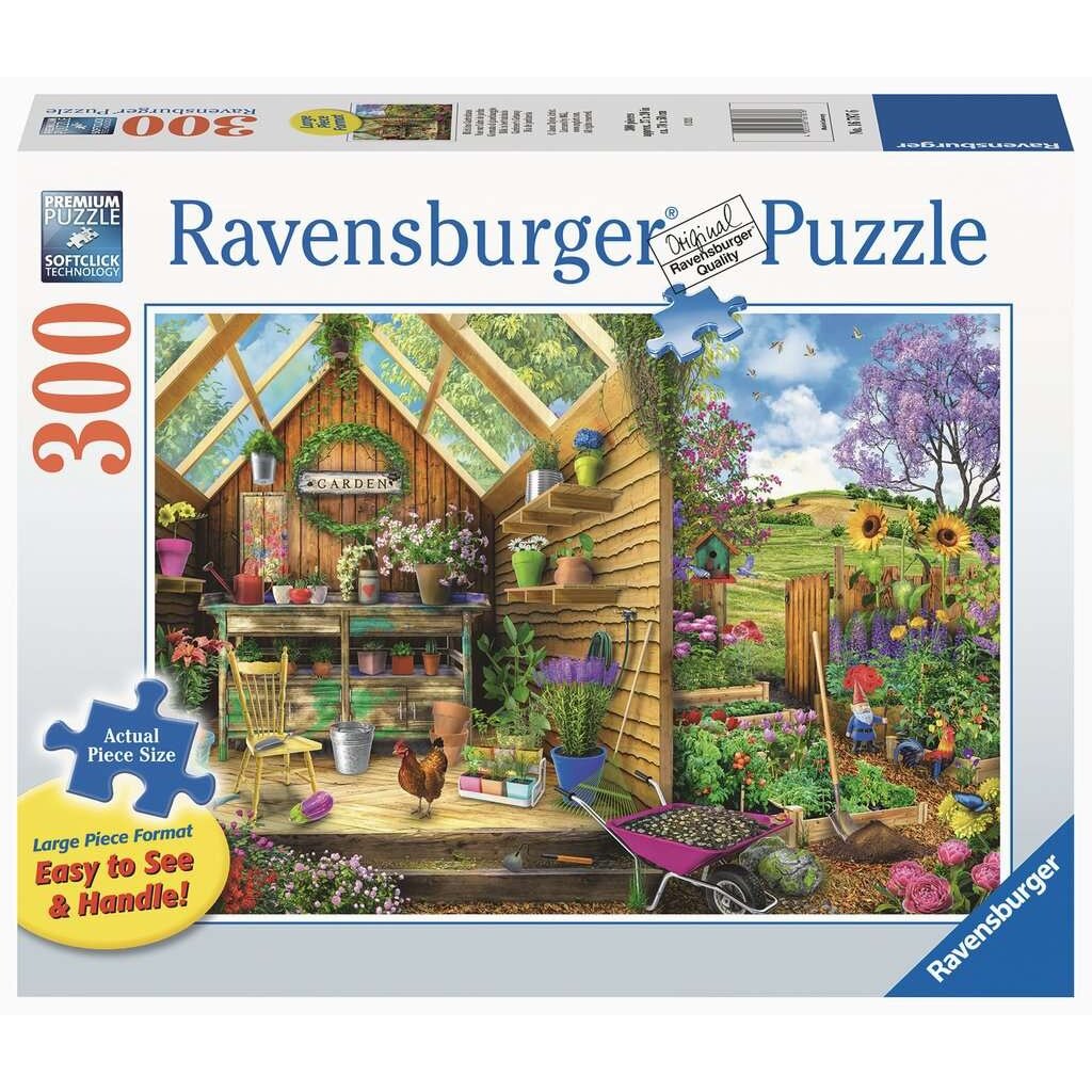 RAVENSBURGER USA GARDENER'S GETAWAY 300 PC PUZZLE