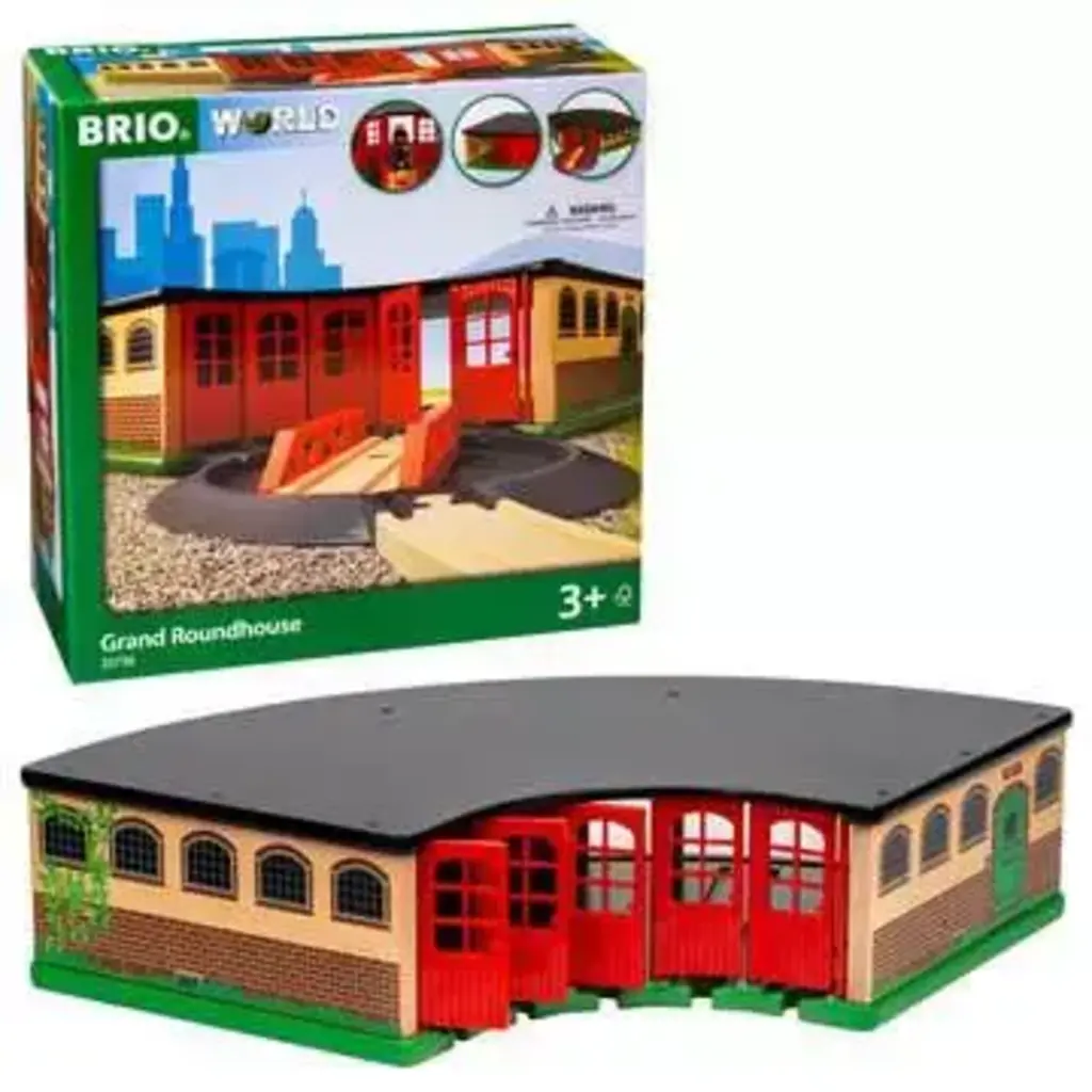 RAVENSBURGER USA BRIO GRAND ROUNDHOUSE