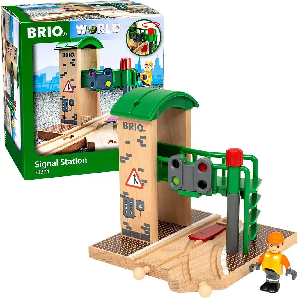 RAVENSBURGER USA BRIO SIGNAL STATION