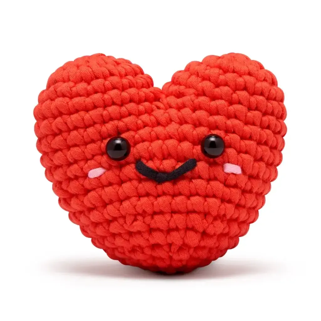 WOOBLES VAL HEART BEGINNER CROCHET KIT**