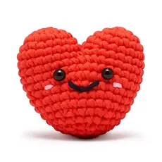 WOOBLES VAL HEART BEGINNER CROCHET KIT**