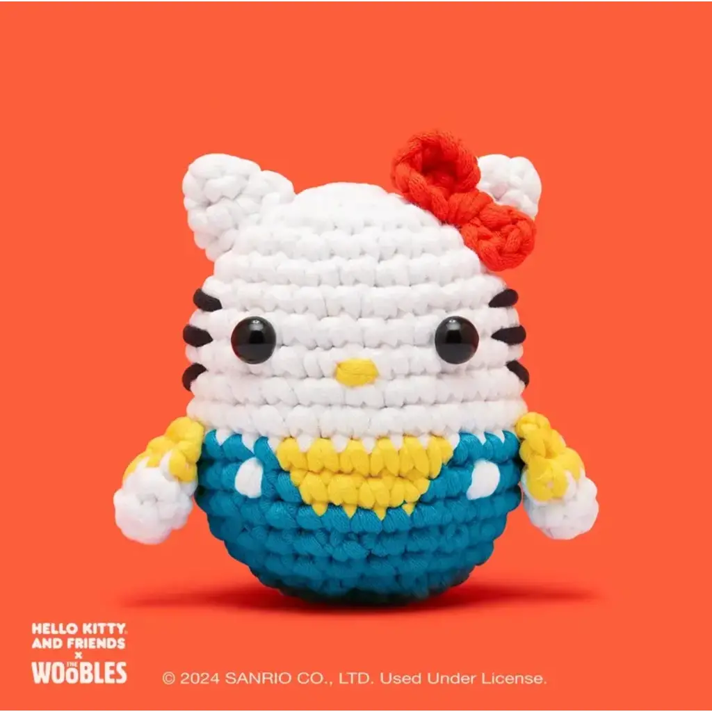WOOBLES HELLO KITTY BEGINNER CROCHET KIT**