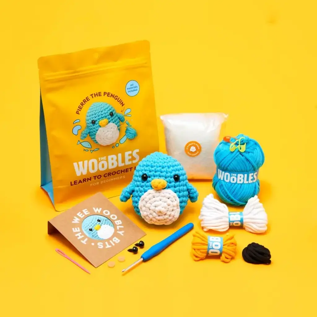 WOOBLES PIERRE PENGUIN CROCHET KIT