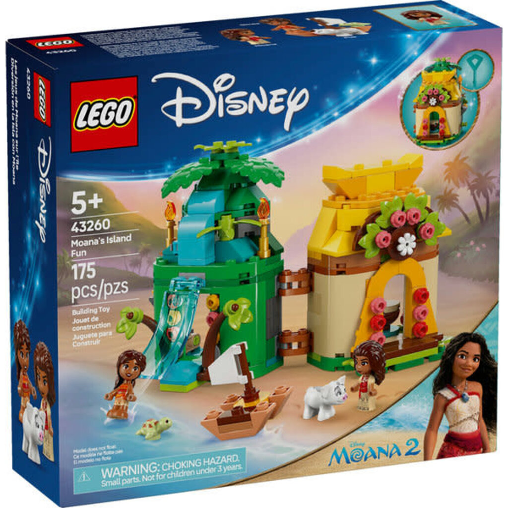 LEGO MOANA'S ISLAND FUN