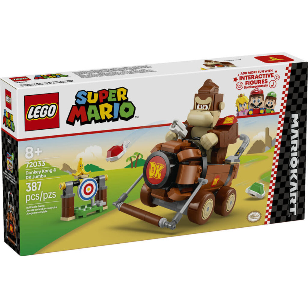 LEGO MARIO KART - DONKEY KONG & DK JUMBO
