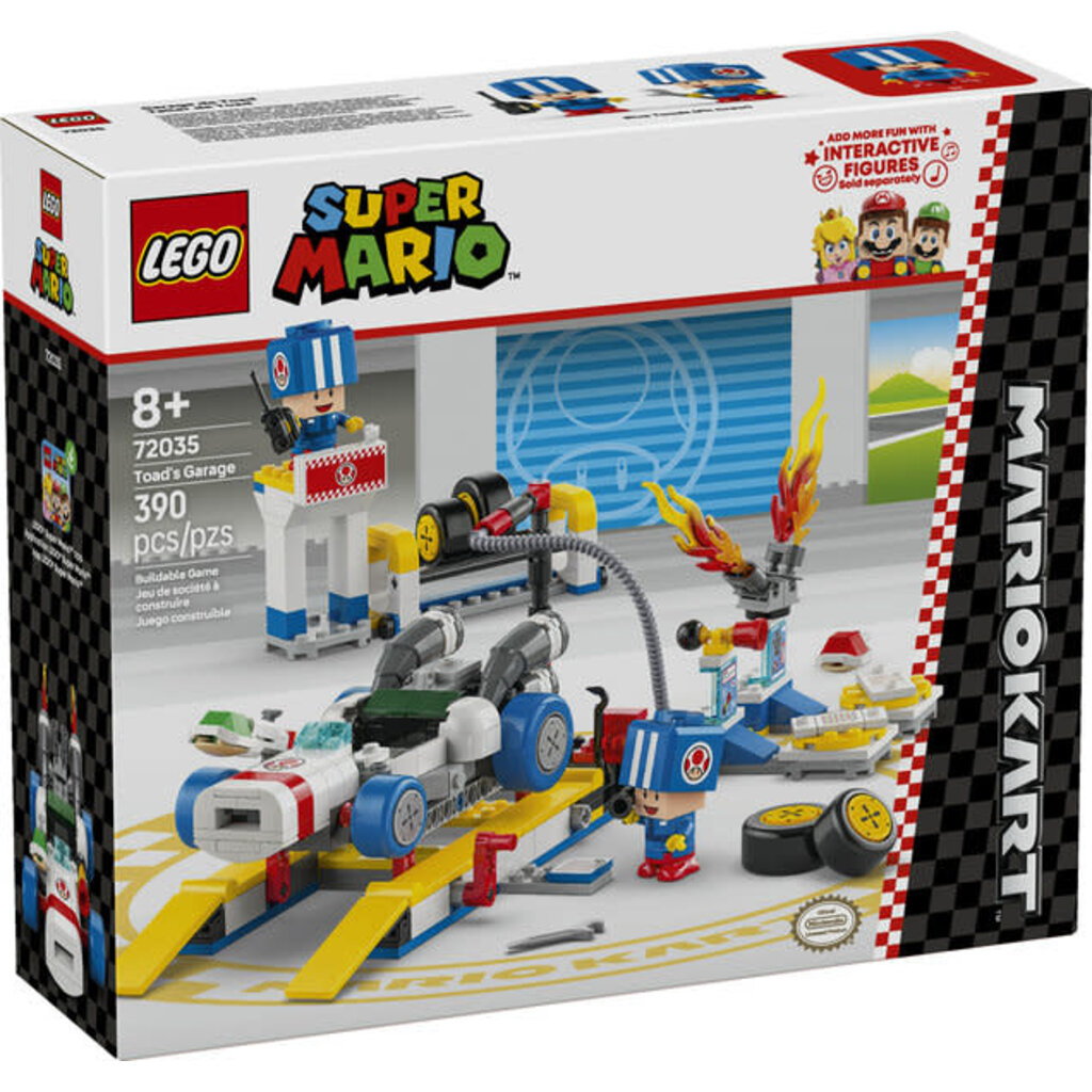 LEGO MARIO KART - TOAD'S GARAGE