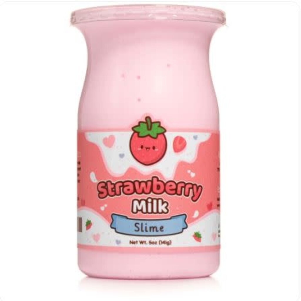 KAWAII SLIME COMPANY STRAWBERRY MILK GLOSSY SLIME
