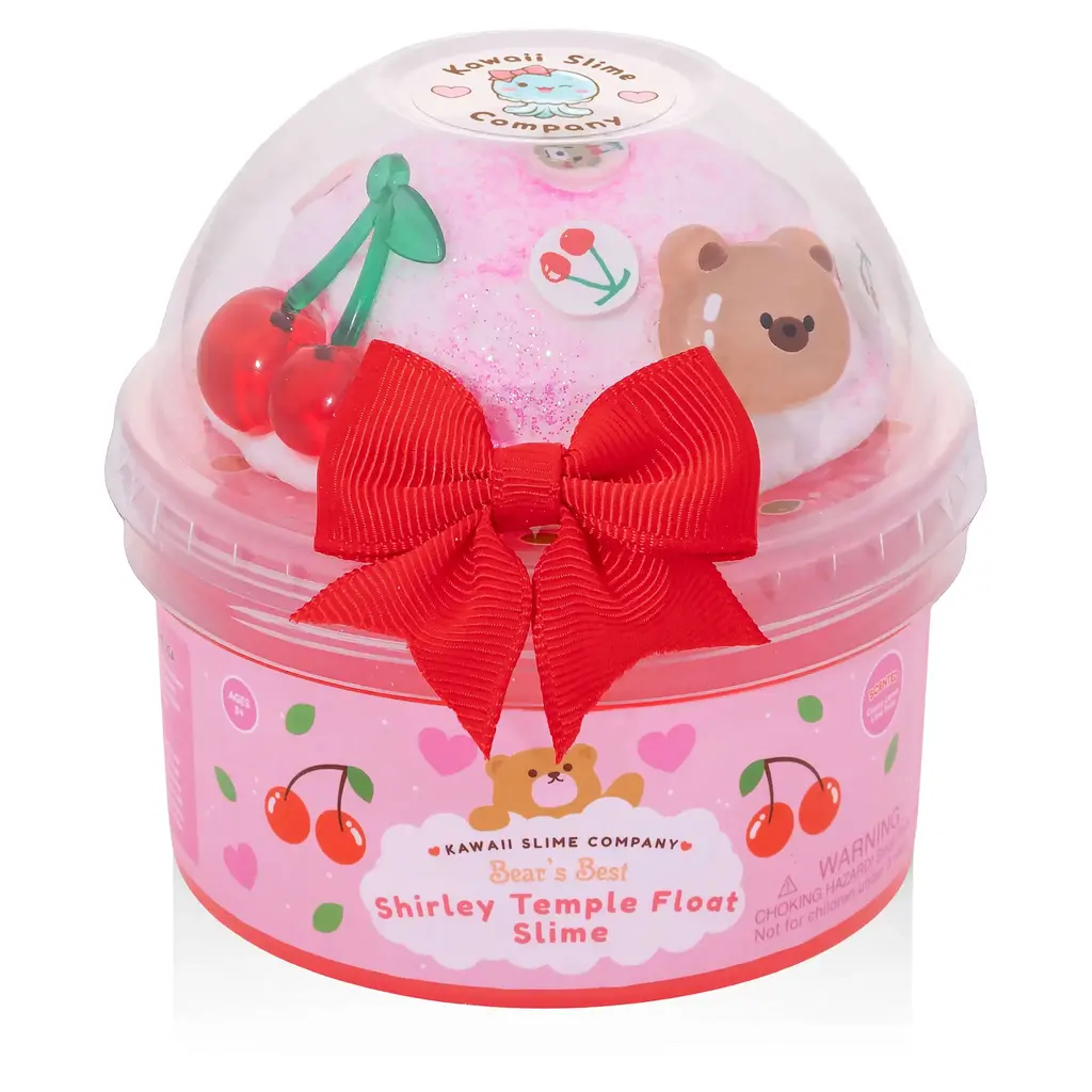 KAWAII SLIME COMPANY BEARS BEST SHIRLEY TEMPLE FLOAT 2-IN-1 SLIME