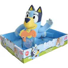 BLUEY SWIMMING BLUEY BATH TOY WITH SEAHORSE