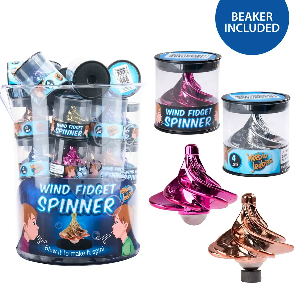 HEEBIE JEEBIES WIND FIDGET SPINNER