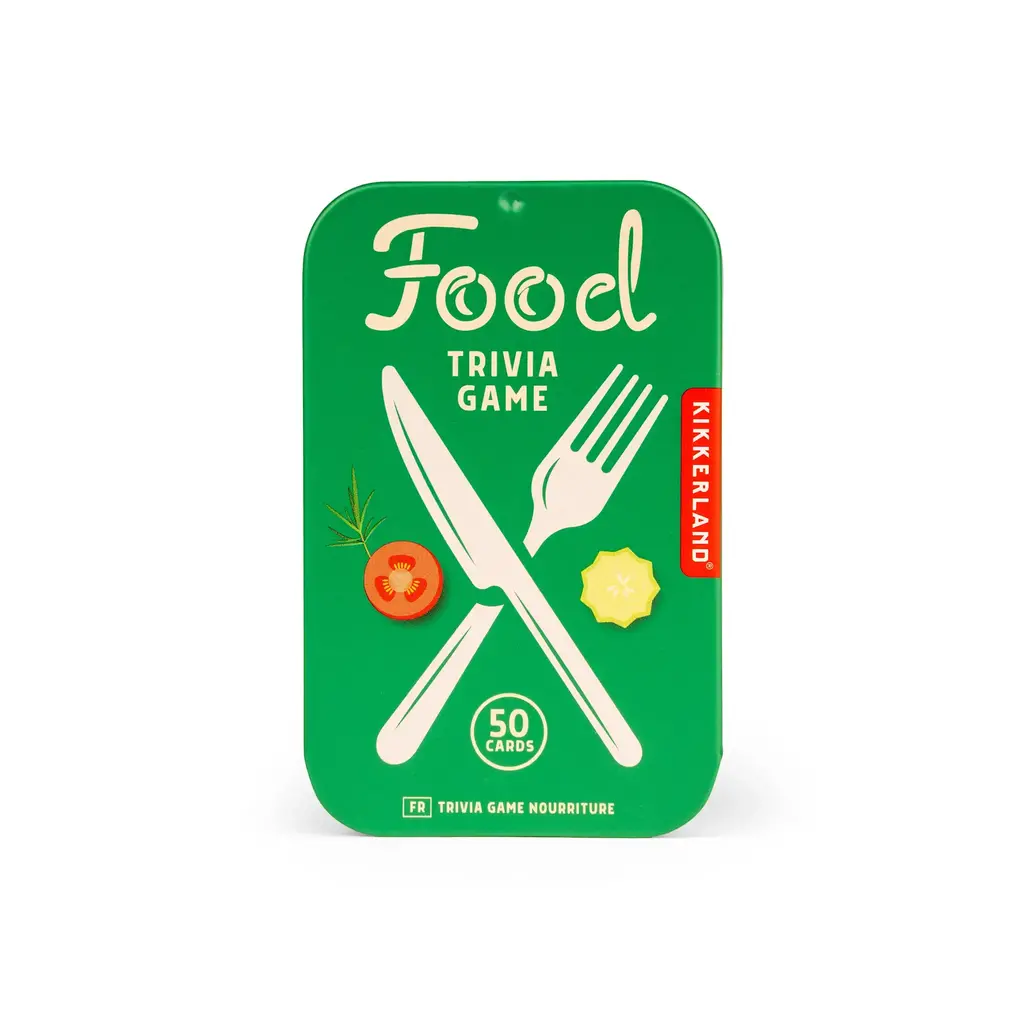 KIKKERLAND FOOD TRIVIA GAME
