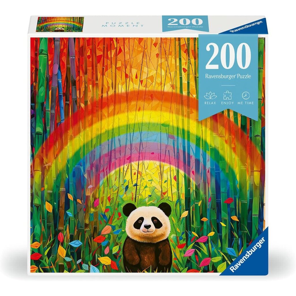 RAVENSBURGER USA 200 PC PUZZLE MOMENT BAMBOO PANDA