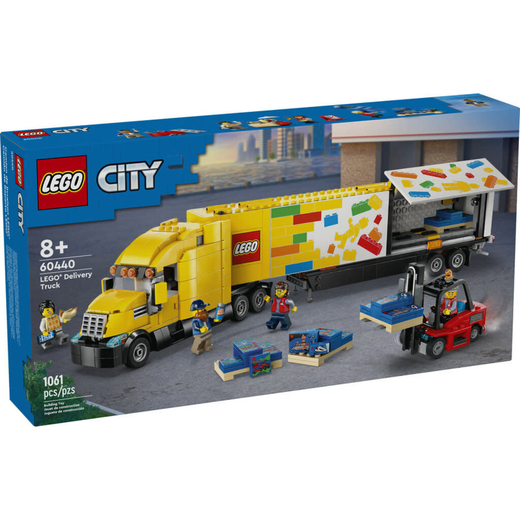 LEGO YELLOW DELIVERY TRUCK