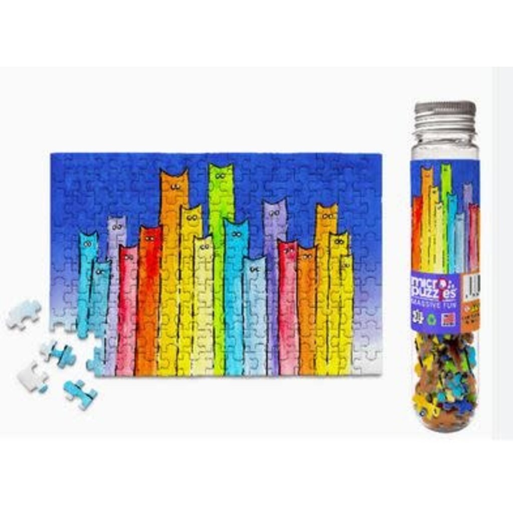 MICRO PUZZLES A PRIDE OF CATS 150 PC MICROPUZZLES