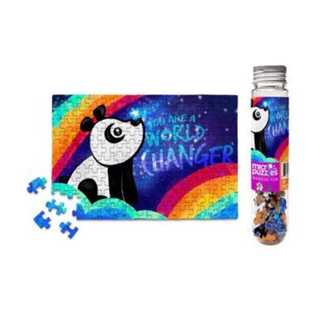 MICRO PUZZLES PUZZLE PANDAS - WORLD CHANGER 150 PC MICROPUZZLES