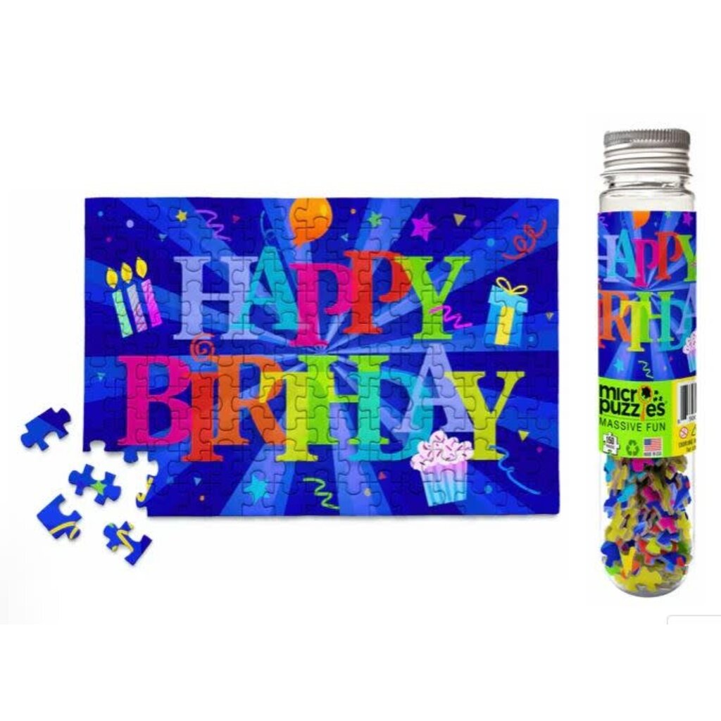 MICRO PUZZLES HAPPY BIRTHDAY BLAST 150 PC MICROPUZZLES