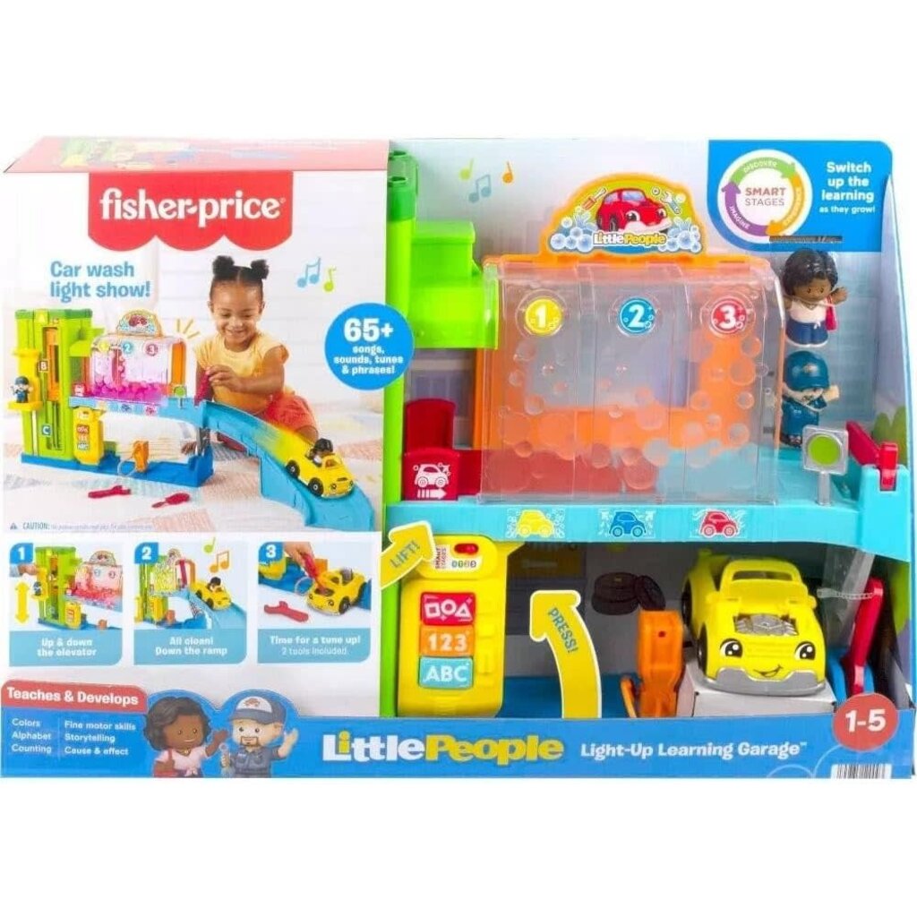 LITTLE PEOPLE LITTLE PEOPLE LIGHT-UP LEARNING GARAGE