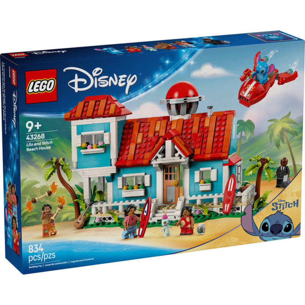 LEGO LILO AND STITCH BEACH HOUSE