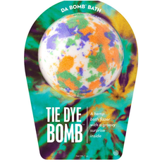 DA BOMB TIE DYE WHITE BOMB BATH FIZZER*