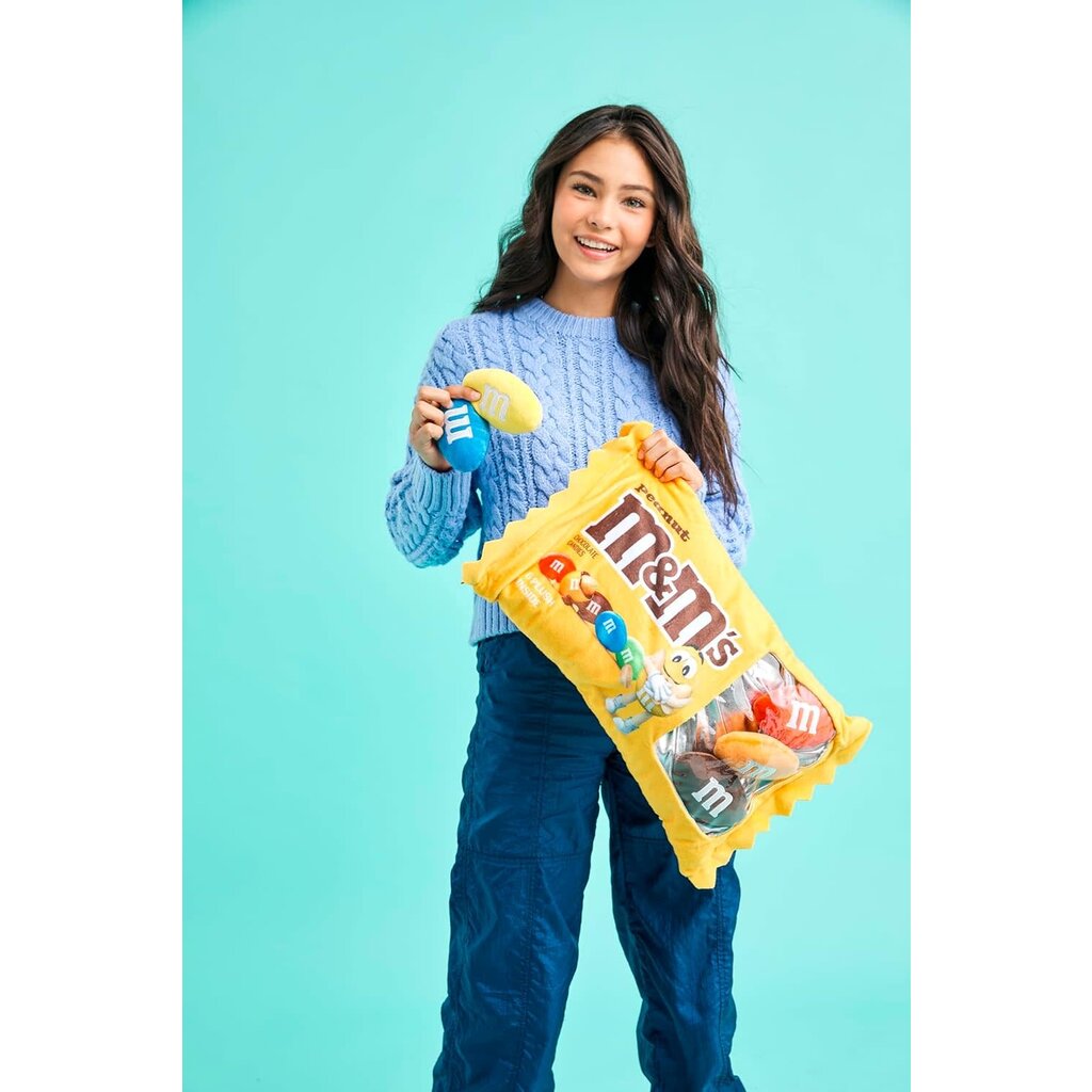 ISCREAM M&M’S PEANUT PACKAGING PLUSH