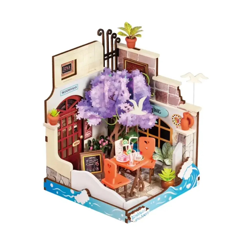 HANDS CRAFT SEA HOLIDAY RESTAURANT DIY MINI HOUSE