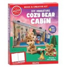 KLUTZ DIY MINIATURE COZY BEAR CABIN