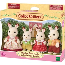 CALICO CRITTERS CHOCOLATE RABBIT FAMILY CALICO CRITTERS