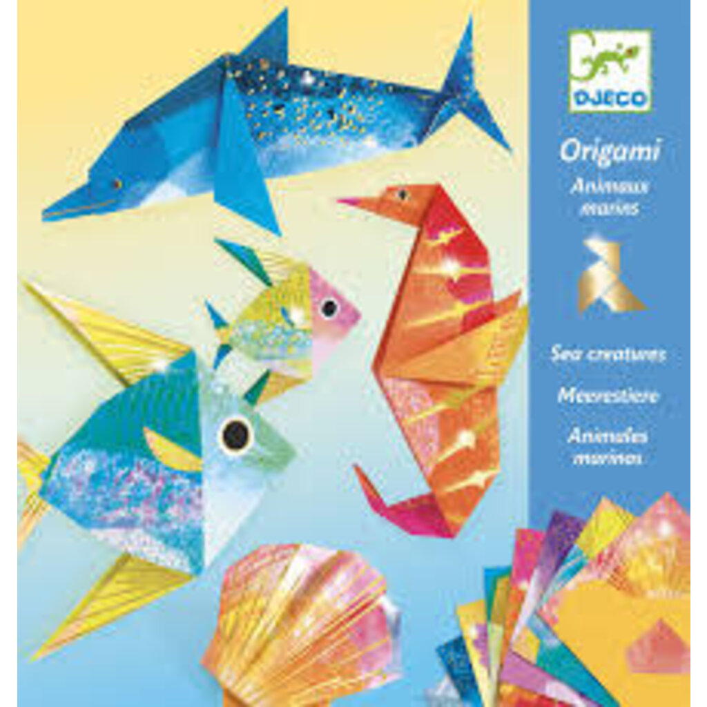 DJECO ORIGAMI KIT SEA CREATURES