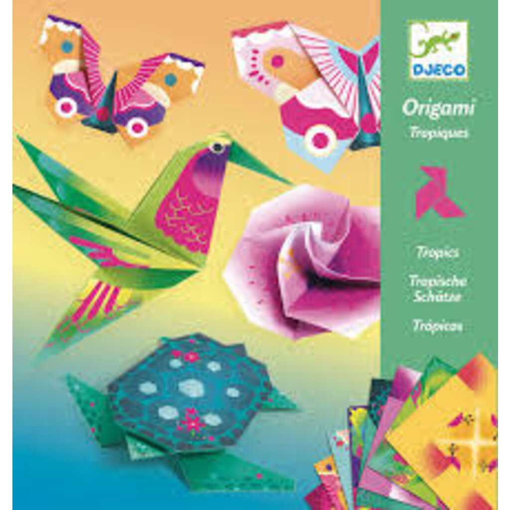 DJECO ORIGAMI KIT TROPICS