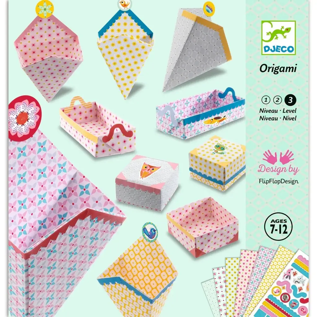 DJECO ORIGAMI KIT SMALL BOXES*