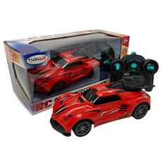 THIN AIR BRANDS RC SMOKE SCREEN RACER RED