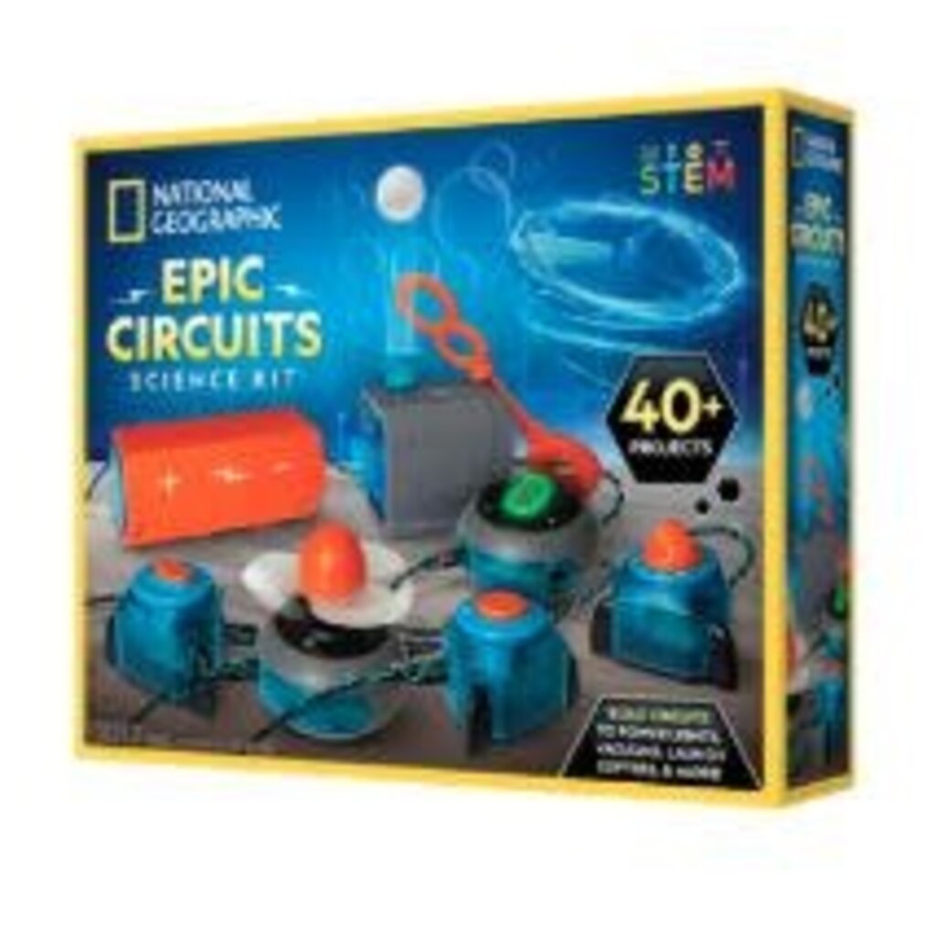 NATIONAL GEOGRAPHIC KIDS EPIC CIRCUITS SCIENCE KIT