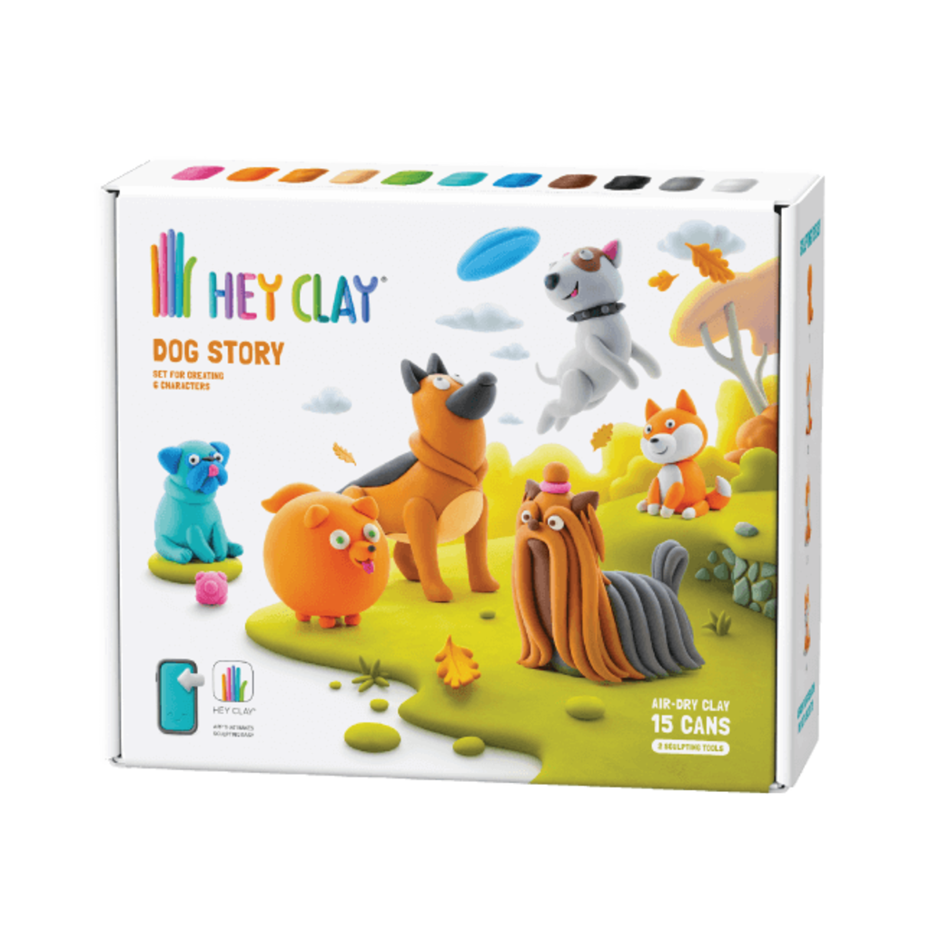 FAT BRAIN TOYS HEY CLAY DOG STORY