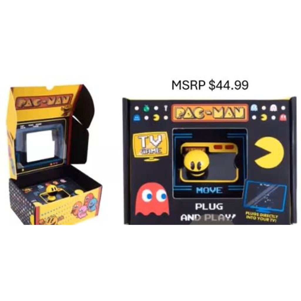 PAC-MAN PAC-MAN PLUG & PLAY TV GAME