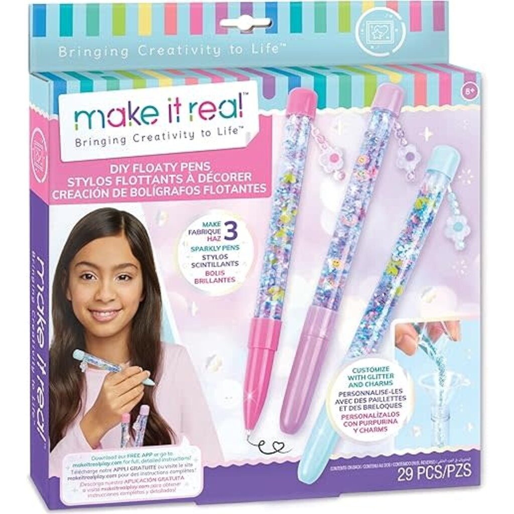 MAKE IT REAL DIY FLOATY PENS