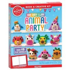 KLUTZ AIR-DRY CLAY ANIMAL PARTY