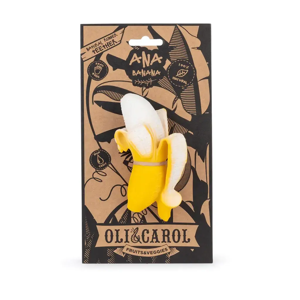 OLI & CAROL ANA BANANA TEETHER**