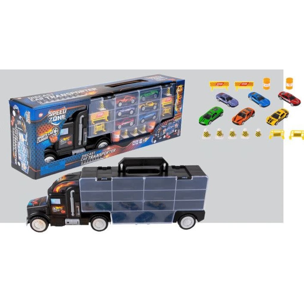 THE TOY NETWORK DIE-CAST CAR TRANSPORTER