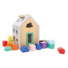 WONDER & WISE HIP SHAPE WOOD SORTER