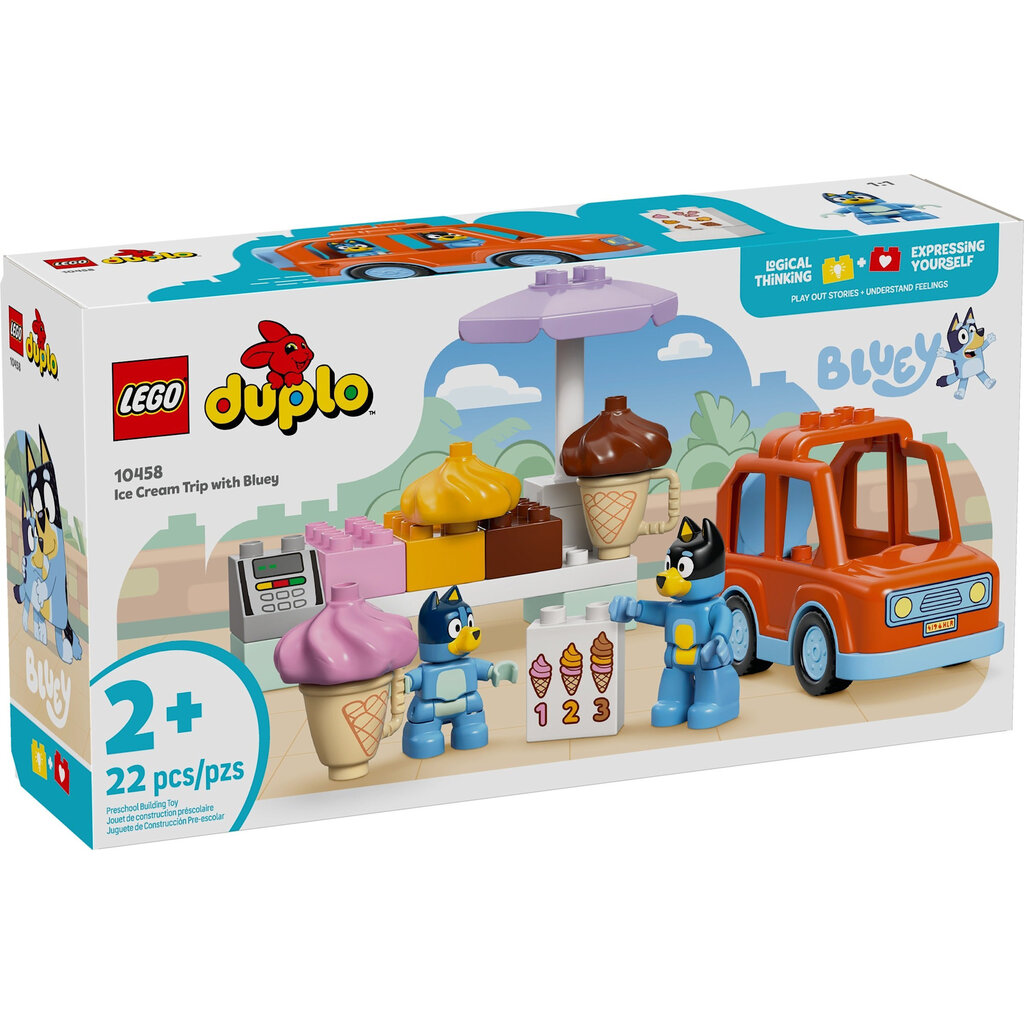 LEGO ICE CREAM TRIP WITH BLUEY
