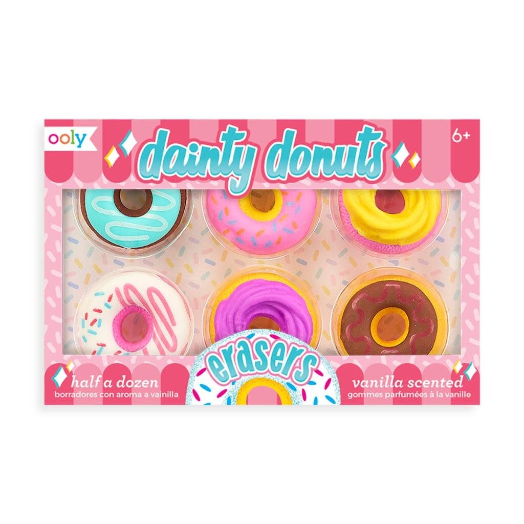 OOLY DAINTY DONUTS SCENTED ERASERS