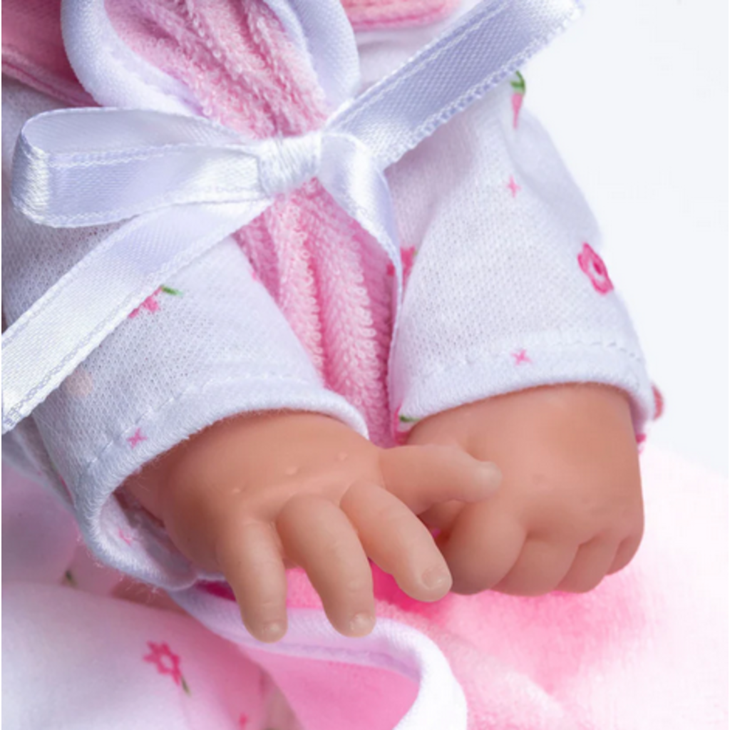 LA BABY 11" DOLL  CAUCASIAN/PINK