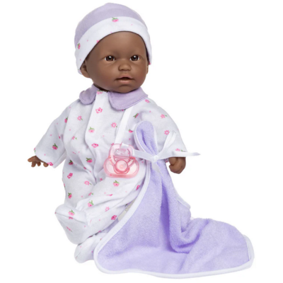 LA BABY 11" DOLL  AFRICAN AMERICAN