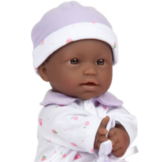 LA BABY 11" DOLL  AFRICAN AMERICAN