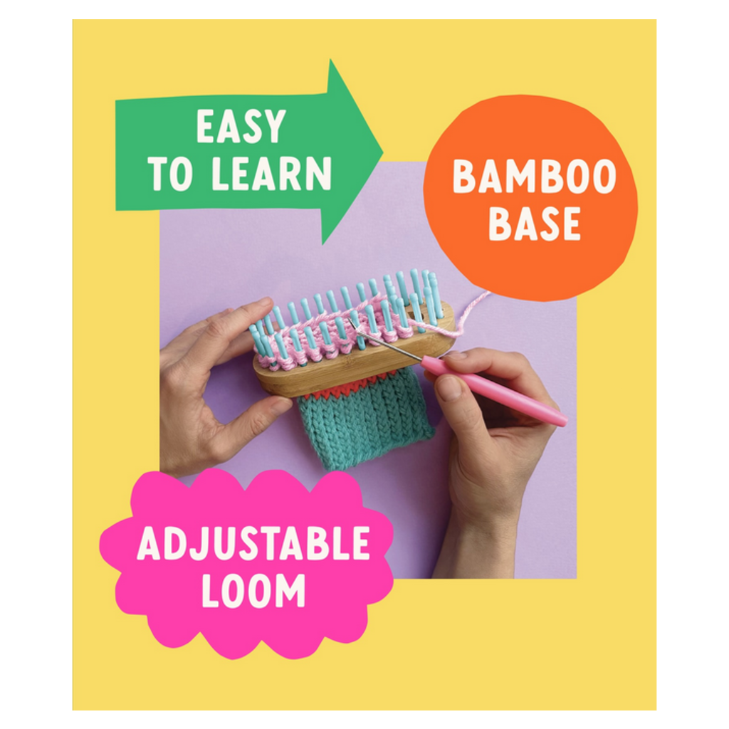 BRIGHT STRIPES NIMBLE KNITTER SQUISHEE STUFFIES